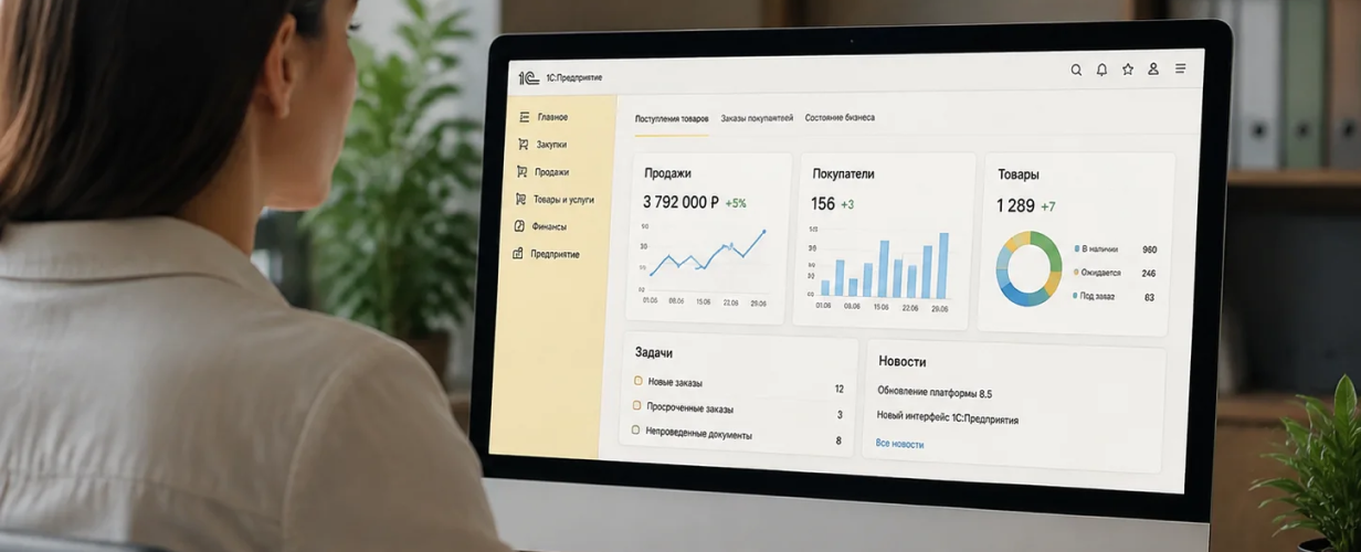 Популярные решения 1С для управления бизнесом – уже на платформе «1С:Предприятие 8.5»